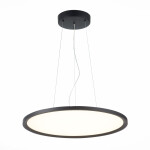 Фото ST602.443.56 Светильник подвесной Черный LED 1*56W 4000K 5 040Lm Ra>80 120 IP20 D600xH36 185-265V Подвесные светильники
