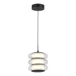 Фото SL6239.403.03 Светильник подвесной ST-Luce черный/прозрачный LED 1*16W 3000K ФРИТЕЛЛА