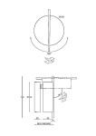 Фото 3 Настенный светильник (бра) Maytoni MOD180WL-L4W3K