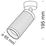 Фото 2 Потолочный светильник Technical C034CL-01B