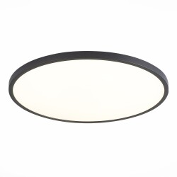 Фото ST601.432.32 Светильник потолочный Черный LED 1*32W 3000K 2 880Lm Ra>90 120° IP20 D400xH25 180-240V Накладные светильники