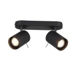 Фото SL597.401.02 Спот ST-Luce Черный, Хром/Черный GU10 LED 2*3W Потолочные светильники