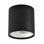 Фото ST165.442.12 Светильник потолочный Черный LED 1*12W 4000K 840Lm Ra>90 36° IP44 D80xH85 85-265V Накладные светильники