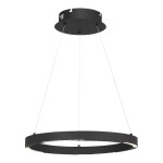 Фото SL6238.423.01 Светильник подвесной ST-Luce черный/черный LED 1*25W 4000K ПАРИЛЛА