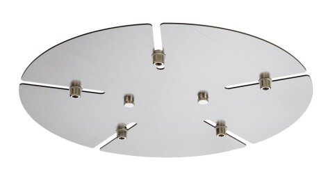 Фото Универсальная потолочная база Crystal Lux D350-5 NICKEL