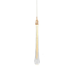 Фото Подвесной светильник Teardrop 1 gold