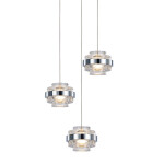 Фото Подвесной светильник MD22030002-3A chrome/clear