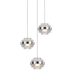 Фото Подвесной светильник MD22030002-3A chrome/clear