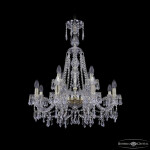 Фото Люстра хрустальная 1403/8+4/240/XL-80 G