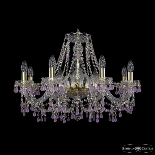 Фото Люстра хрустальная 1410/8/240 G V7010 Bohemia Ivele Crystal