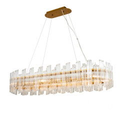 Фото Люстра KG0769P-12L clear/ brass