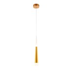 Фото SLE200103-01 Подвес Золотистый/Золотистый, Белый LED 1*7W 3000K ORPELO