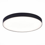 Фото ST606.442.96 Светильник потолочный Черный LED 1*96W 4000K 8 640Lm Ra>85 120° IP20 D600xH55 185-265V Накладные светильники