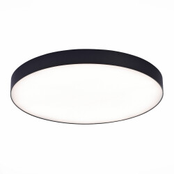 Фото ST606.442.96 Светильник потолочный Черный LED 1*96W 4000K 8 640Lm Ra>85 120° IP20 D600xH55 185-265V Накладные светильники