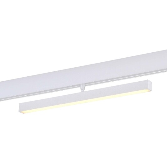 Фото ST802.536.12 Магнитный трековый светильник Белый LED 1*12W 3000K 900Lm Ra>90 120° IP20 L405xW22,5xH9 SKYLINE 48