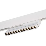 Фото ST805.536.12 Магнитный трековый светильник Белый LED 1*12W 3000K 450Lm Ra>90 36° IP20 L220xW22xH117 SKYLINE 48
