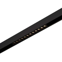 Фото ST806.446.12 Магнитный трековый светильник Черный LED 1*12W 4000K 550Lm Ra>90 36° IP20 L220xW22xH44 SKYLINE 48