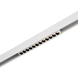 Фото ST806.536.12 Магнитный трековый светильник Белый LED 1*12W 3000K 450Lm Ra>90 36° IP20 L220xW22xH44 4 SKYLINE 48