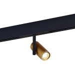 Фото ST808.246.08 Магнитный трековый светильник Золотистый LED 1*8W 4000K 650Lm Ra>90 36° IP20 D42xH135 4 SKYLINE 48