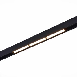 Фото ST804.436.18 Магнитный трековый светильник Черный LED 1*18W 3000K 1 000Lm Ra>90 120° IP20 L330xW22xH SKYLINE 48