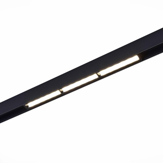 Фото ST804.446.18 Магнитный трековый светильник Черный LED 1*18W 4000K 1 100Lm Ra>90 120° IP20 L330xW22xH SKYLINE 48