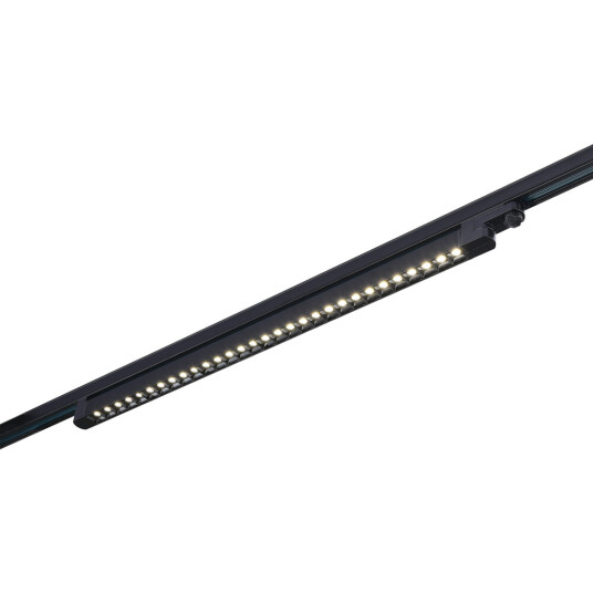 Фото ST662.446.30 Св-к трек. Черный LED 1*30W 4000K 2 400Lm Ra>90 48° IP20 L935xW33xH73 165-265V Трехфазная трековая система