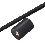 Фото ST671.436.05 Магнитный трековый светильник Черный LED 1*5W 3000K 340Lm Ra>90 36° IP20 D35xH58 24V SUPER5