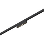 Фото ST666.436.05 Магнитный трековый светильник Черный LED 1*5W 3000K 220Lm Ra>90  IP20 L100xW10xH18 24V SUPER5