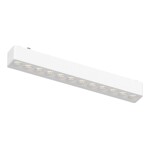 Фото ST673.536.12 Магнитный трековый светильник Белый LED 1*12W 3000K 710Lm Ra>90 36° IP20 L230xW26xH24 4 SKYFLAT