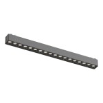 Фото ST673.436.18 Магнитный трековый светильник Черный LED 1*18W 3000K 1 560Lm Ra>90 36° IP20 L338xW26xH2 SKYFLAT