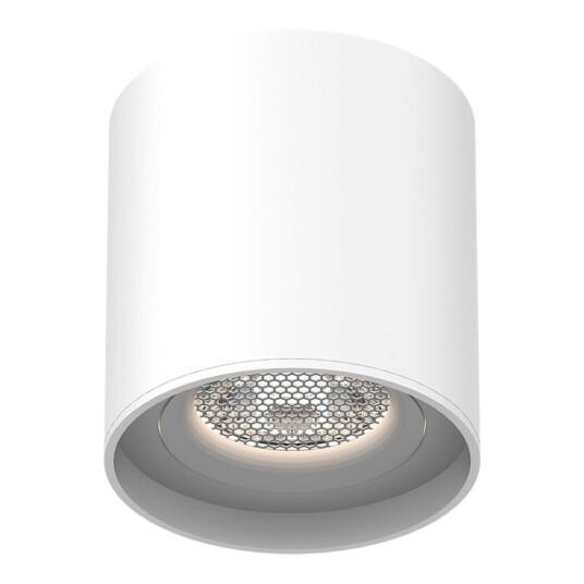 Фото ST678.536.06 Магнитный трековый светильник Белый LED 1*6W 3000K 300Lm Ra>90 >90 IP20 D75xH75 48V SKYFLAT