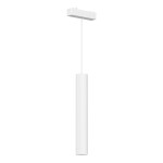 Фото ST680.543.07 Магнитный трековый светильник Белый LED 1*7W 4000K 430Lm Ra>90 36° IP20 D30xH300 48V SKYFLAT
