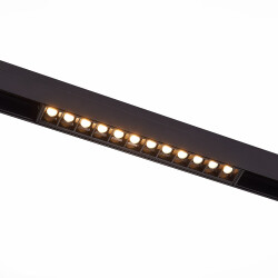 Фото ST361.436.12 Магнитный трековый светильник Черный LED 1*12W 3000K 1 009Lm Ra>90 36° IP20 L222xW22xH4 SKYLINE 48