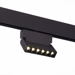 Фото ST362.446.06 Магнитный трековый светильник Черный LED 1*6W 4000K 532Lm Ra>90 36° IP20 L120xW22xH134 SKYLINE 48