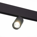 Фото ST365.446.07 Магнитный трековый светильник Черный LED 1*7W 4000K 595Lm Ra>90 36° IP20 D44xH90 48V SKYLINE 48