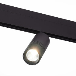 Фото ST365.446.12 Магнитный трековый светильник Черный LED 1*12W 4000K 1 020Lm Ra>90 36° IP20 D44xH130 48 SKYLINE 48
