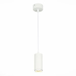 Фото ST600.543.10 Светильник подвесной Zoom Белый LED 1*10W 4000K 1 000Lm Ra>80 15-60° IP20 D59xH130 170- Подвесные светильники
