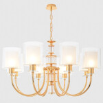 Фото Люстра Crystal Lux ELENA SP8 GOLD