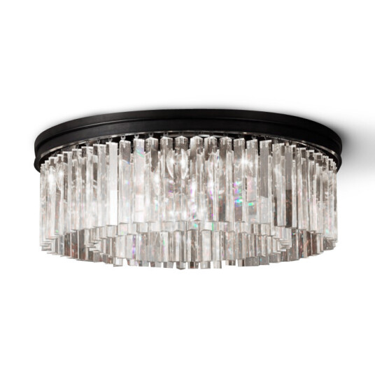 Фото Потолочный светильник Odeon 10B/P black/clear