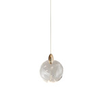 Фото Подвесной светильник OD2440-1 gold/clear