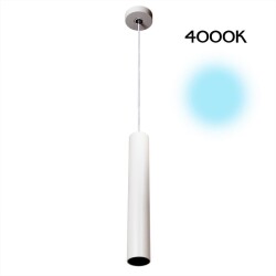 Фото CL01PB070N Тубус Белый Подвес 7W*4000K