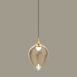 Фото Подвесной светильник MD24001012-1A brass/champagne