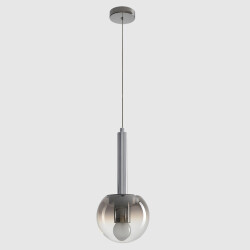Фото Светильник подвесной Crystal Lux ECLIPSE SP1 D130 CHROME
