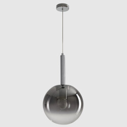 Фото Светильник подвесной Crystal Lux ECLIPSE SP1 D200 CHROME