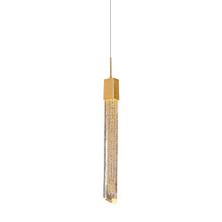 Фото Подвесной светильник OD2510-1 gold/clear