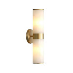 Фото Настенный светильник 6483W/B brass/white