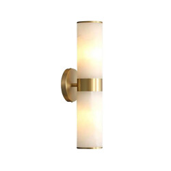 Фото Настенный светильник 6483W/B brass/white