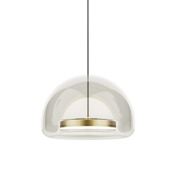 Фото Подвесной светильник MD24030031-1A brass/clear