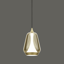 Фото Подвесной светильник MD24001011-1A brass/champagne