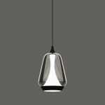 Фото Подвесной светильник MD24001011-1A black/smoky